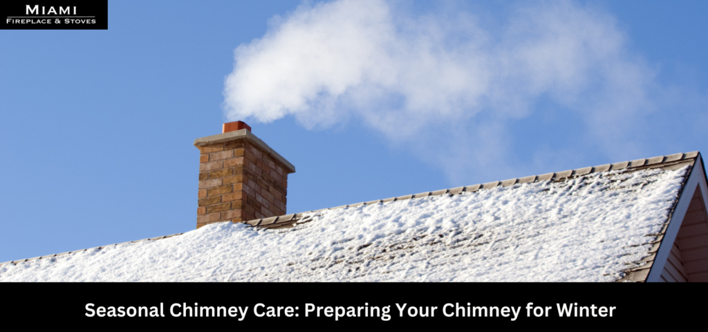 Miami Fireplace & Stoves professional performing chimney care and inspection services.